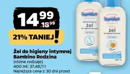 Netto Żel do higieny intymnej Bambino Rodzina oferta