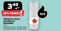 Netto Wkład do zniczy parafinowy Światełko oferta