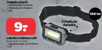 Latarka czołowa LED