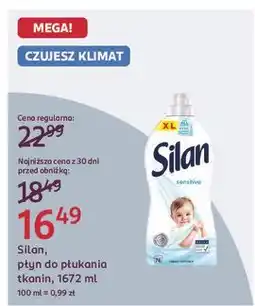 Rossmann Płyn do płukania Silan Sensitive oferta