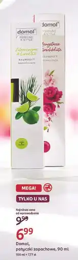 Rossmann Odświeżacz powietrza piwonia i kwitnąca wiśnia Domol oferta