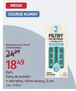 Rossmann Filtry do butelki Dafi oferta