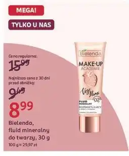 Rossmann Fluid mineralny rozświetlający 02 Bielenda Make-Up Academie oferta