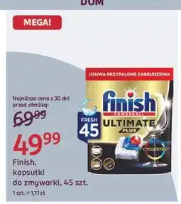 Rossmann Kapsułki do zmywarki Finish Ultimate Plus oferta