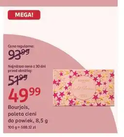 Rossmann Paleta cieni gold glamour Bourjois oferta