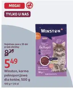 Rossmann Karma dla kota z drobiem Winston oferta