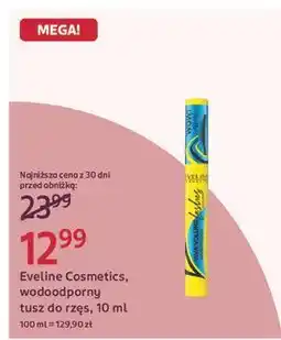 Rossmann Tusz do rzęs colume & curl effect Eveline Viva Volume Lashes oferta