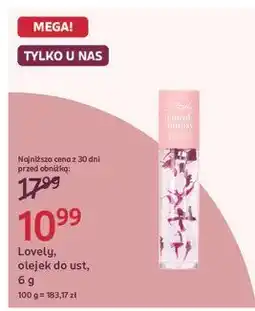 Rossmann Olejek do ust floral fantasy Lovely oferta