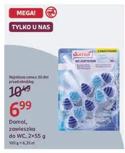 Rossmann Zawieszka do wc świeżość oceanu Domol oferta