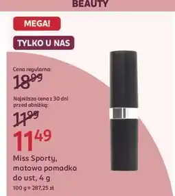 Rossmann Pomadka do ust Miss Sporty oferta