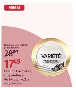 Rossmann Rozświetlacz do twarzy 01 Eveline Variete oferta