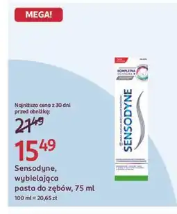Rossmann Pasta do zębów Sensodyne Kompletna Ochrona+ oferta