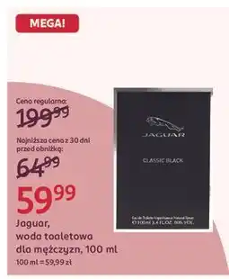 Rossmann Woda toaletowa Jaguar Classic Black oferta