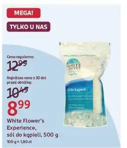Rossmann Sól do kąpieli z morza martwego White Flower's oferta