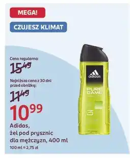 Rossmann Żel pod prysznic Adidas Men Pure Game oferta