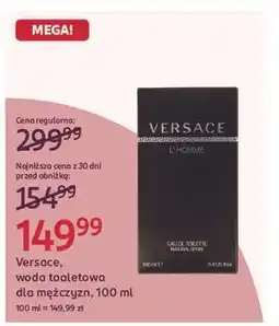 Rossmann Woda toaletowa Versace L'homme oferta