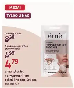 Rossmann Plasterki na niedoskonałośći skóry Erne oferta