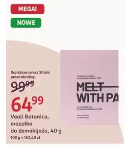 Rossmann Masełko do zmywania makijażu Veoli Botanica oferta