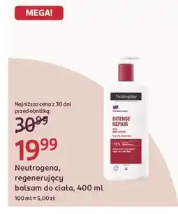 Rossmann Balsam do ciała intensywnie regenerujący Neutrogena Formuła Norweska oferta