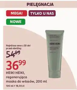 Rossmann Maska do włosów Heiki oferta