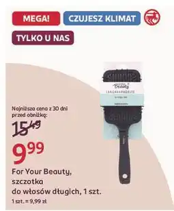 Rossmann Szczotka do włosów długich For Your Beauty oferta