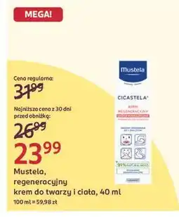 Rossmann Krem regeneracyjny skóra podrażniona Mustela Bebe-Enfant Cicastela oferta
