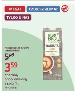 Rossmann Napój owsiany Enerbio oferta