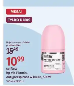 Rossmann Antyperspirant liczi i kokos So!Flow oferta