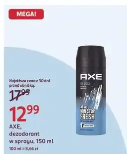 Rossmann Dezodorant fresh Axe Ice Chill oferta