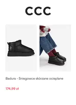 CCC Badura - Śniegowce skórzane ocieplane oferta