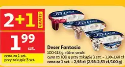 Auchan Deser Fantasia 100-118 g, różne smaki oferta