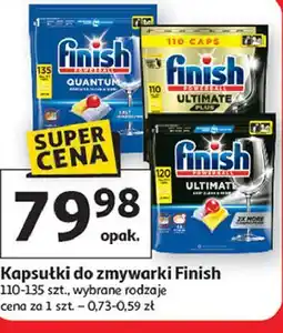 Auchan Kapsułki do zmywarki Finish, różne rodzaje, 110-135 szt oferta