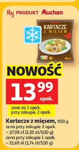Auchan Kartacze z mięsem Auchan Różnorodne (Logo Czerwone) oferta