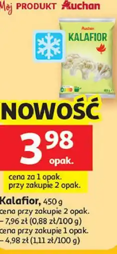 Auchan Kalafior 450 g (mrożony) oferta