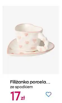 Pepco Filiżanka porcelanowa ze spodkiem oferta