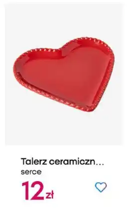Pepco Talerz ceramiczny serce oferta