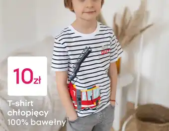 T-shirt chłopięcy 100% bawełny