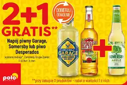 Polomarket Napój piwny Garage, Somersby lub piwo Desperados oferta