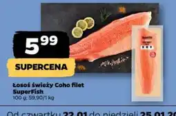 Netto SuperFish Losoś świeży Coho filet oferta