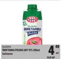 TomiMarkt Mlekovita śmietanka polska uht 12% oferta