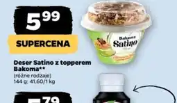 Netto Bakoma Deser Satino z topperem oferta