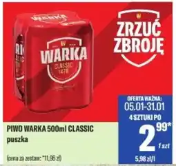 TomiMarkt Piwo warka oferta