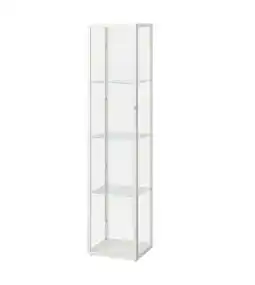 IKEA BLÅLIDEN Witryna, biały, 35x32x151 cm oferta