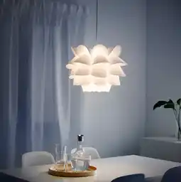 IKEA KNAPPA Lampa wisząca, biały, 46 cm oferta
