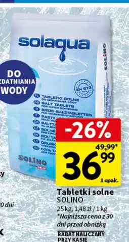 Intermarche Tabletki solne SOLINO oferta