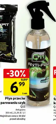 Intermarche Płyn przeciw parowaniu szyb Q11 Antypara oferta