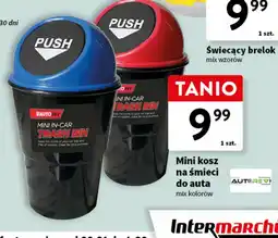 Intermarche Mini kosz na śmieci do auta mix kolorów oferta