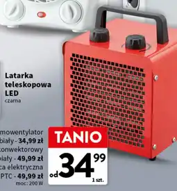 Intermarche Termowentylator z termostatem biały oferta