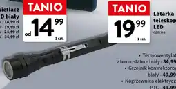 Intermarche Latarka teleskopowa LED czarna oferta