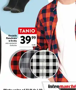 Intermarche Koszula flanelowa w kratę oferta